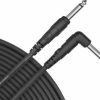 Accessories D'Addario Cables | D'Addario Classic Series 1/4" Right Angle Instrument Cable 10'