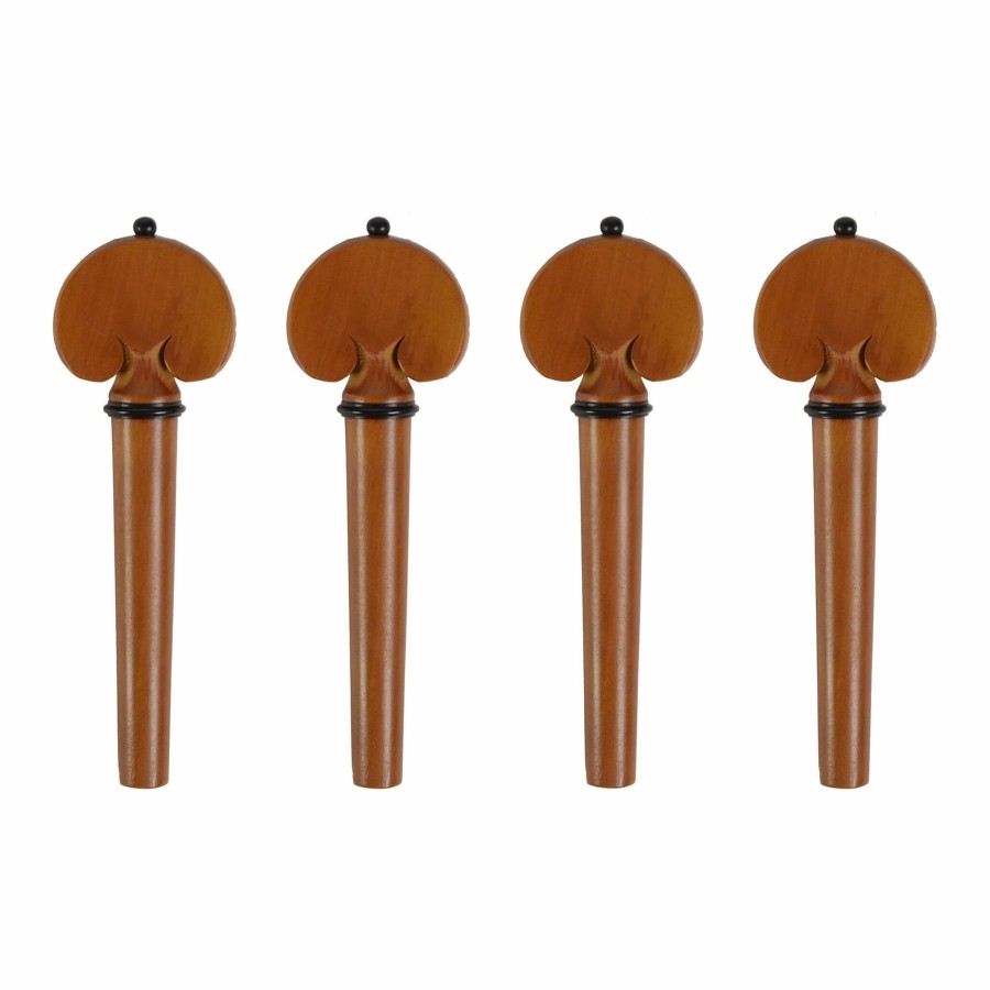 Accessories Supreme Fittings | Heart Shaped Boxwood Cello Peg Set