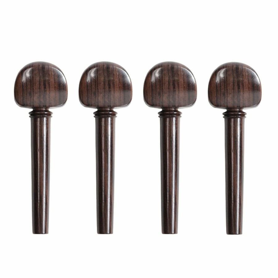 Accessories Supreme Fittings | French Model Rosewood Cello Peg Set