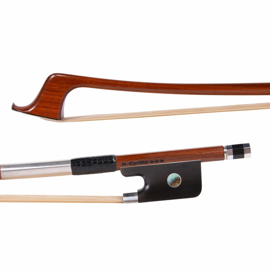 Bows Helisson Cyrillo Wood Viola Bows | Helisson Cyrillo 3-Star Pernambuco Professional Viola Bow