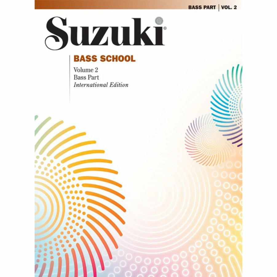 Accessories Suzuki Double Bass Music | Suzuki Bass School Method Book, Volume 2