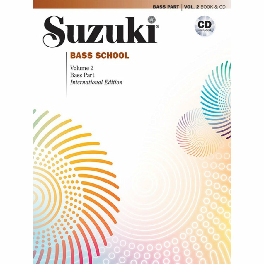 Accessories Suzuki Double Bass Music | Suzuki Bass School Method Book, Volume 2