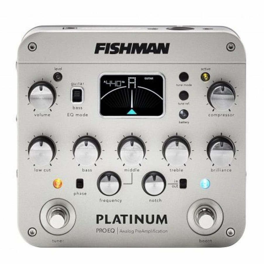 Accessories Fishman Effects Pedals | Fishman Platinum Pro Eq Analog Preamp