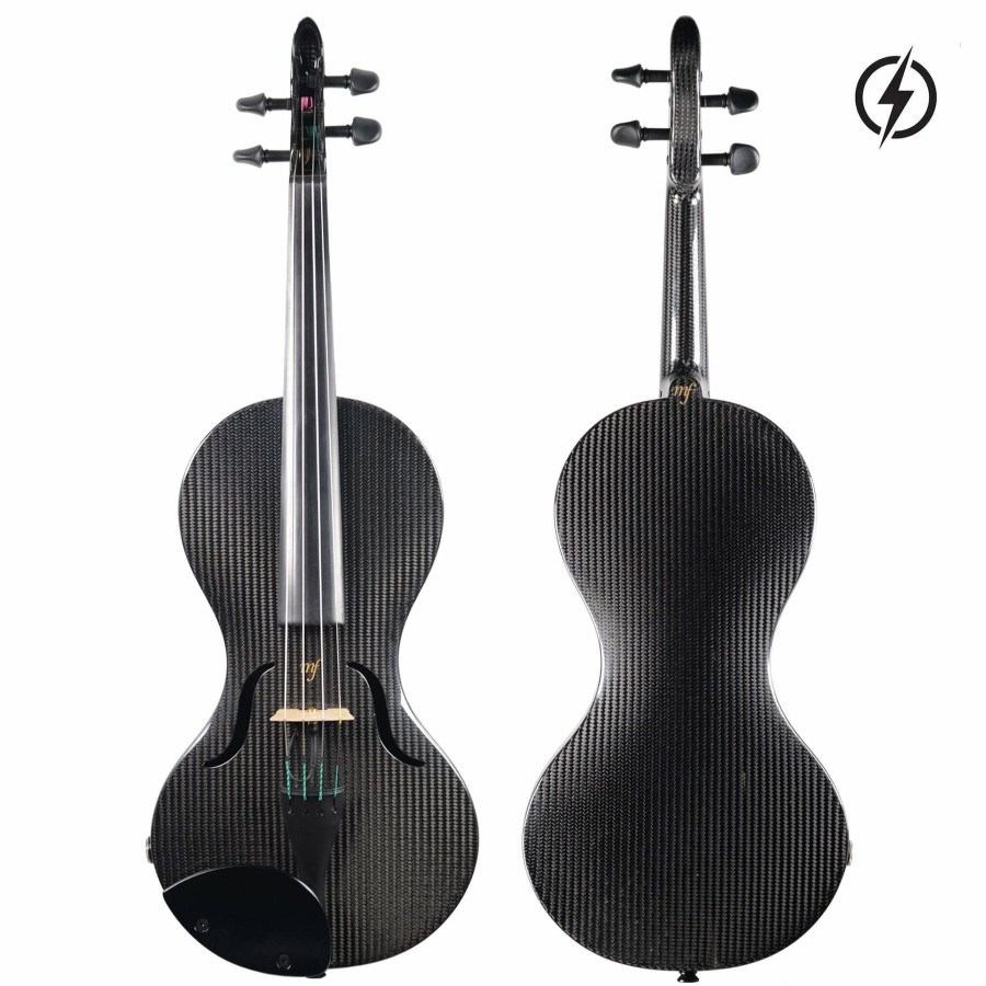 Instruments Mezzo-Forte Electric Instruments | Mezzo-Forte Carbon Fiber Design Line Acoustic Electric Violin