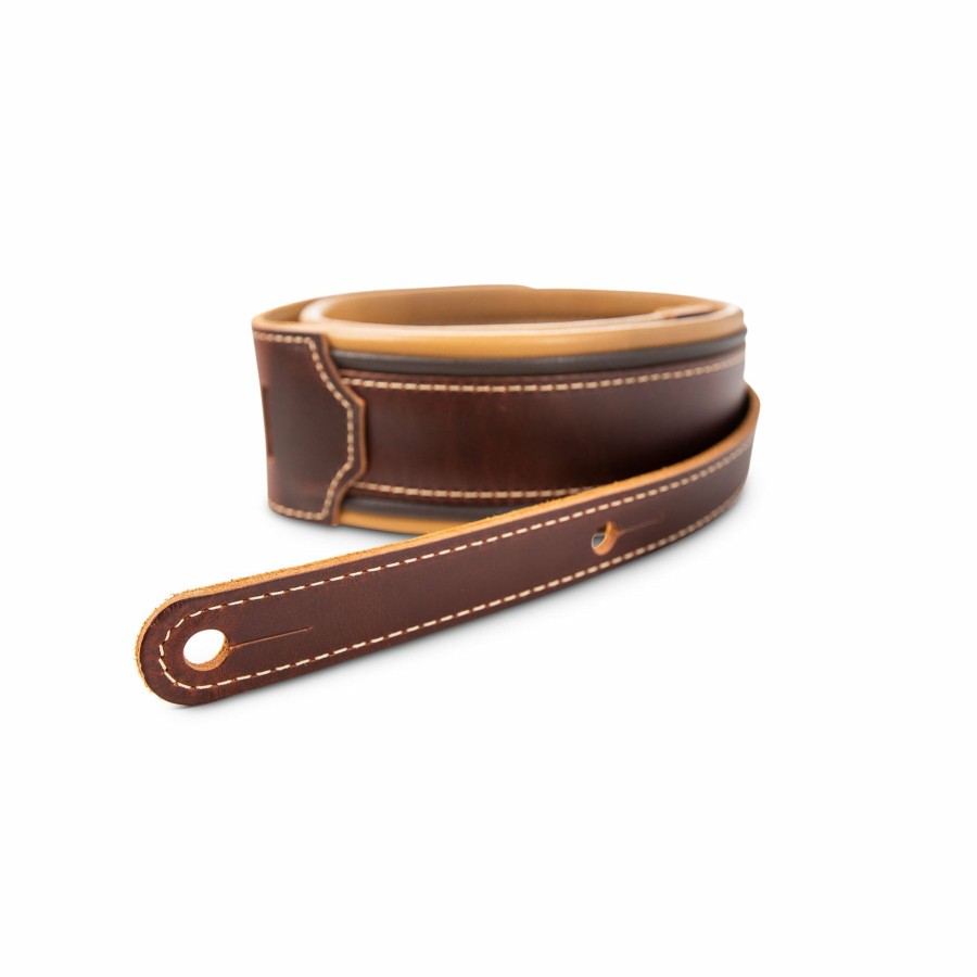 Accessories Taylor Guitars Instrument Straps | Taylor Ascension 2.5" Leather Guitar Strap