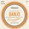 Strings D'Addario Banjo Strings | D'Addario Ej55 Phosphor Bronze 5-String Banjo String Set, Medium