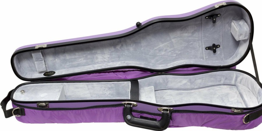 Cases Bobelock Shaped Cases | Bobelock 1007 Fiberglass Shaped Suspension Violin Case