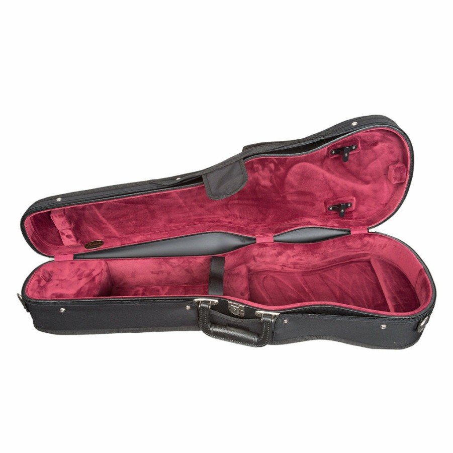 Cases Bobelock Shaped Cases | Bobelock 1007 Wooden Suspension Shaped Violin Case