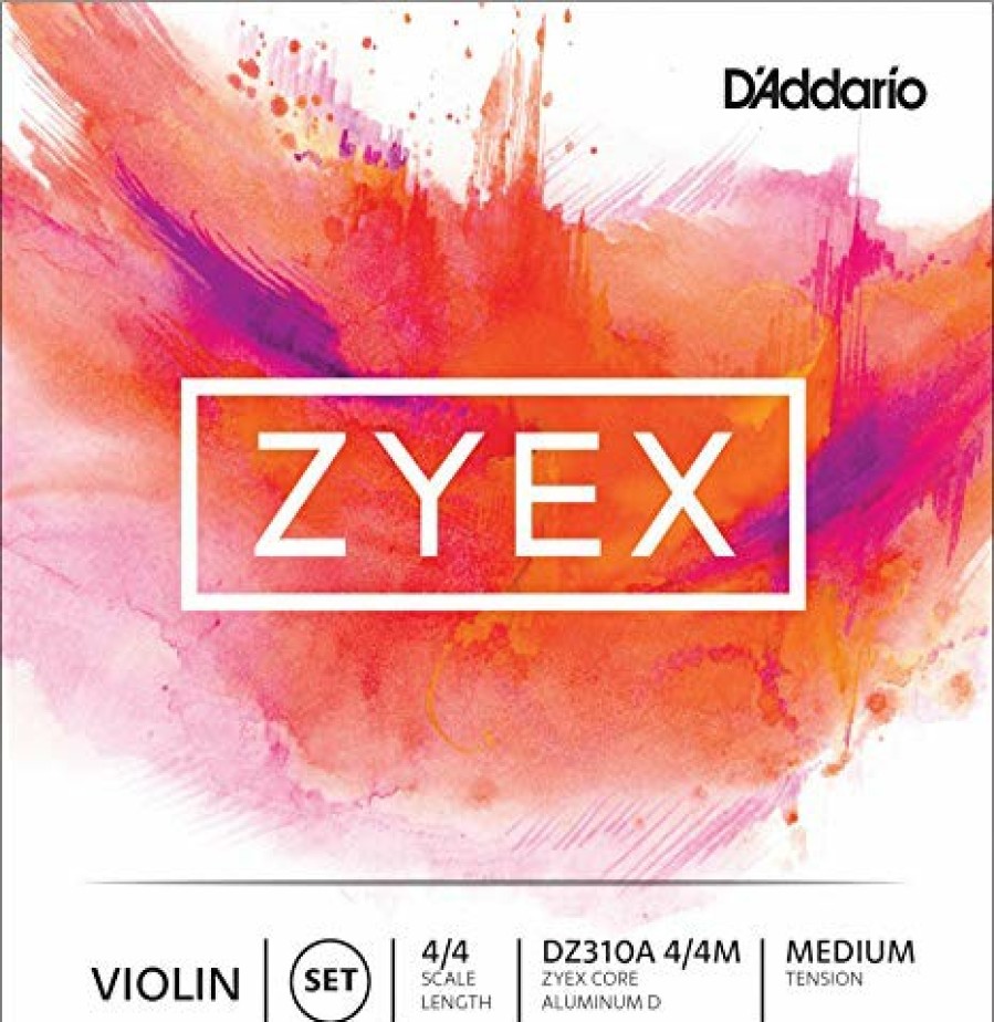 Strings D'Addario D Strings | D'Addario Zyex Violin Silver D String