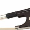 Bows Glasser Carbon Fiber Double Bass Bows | Glasser X Series Carbon Fiber German Style Bass Bow