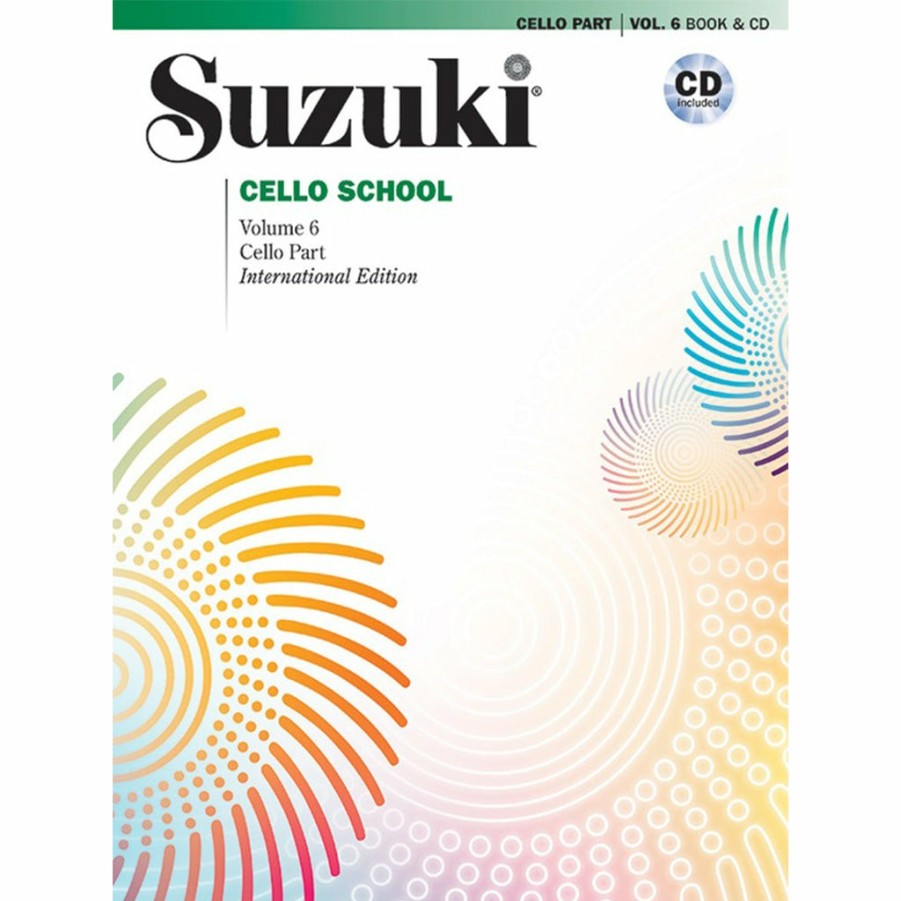 Accessories Suzuki Cello Music | Suzuki Cello School Method Book, Volume 6