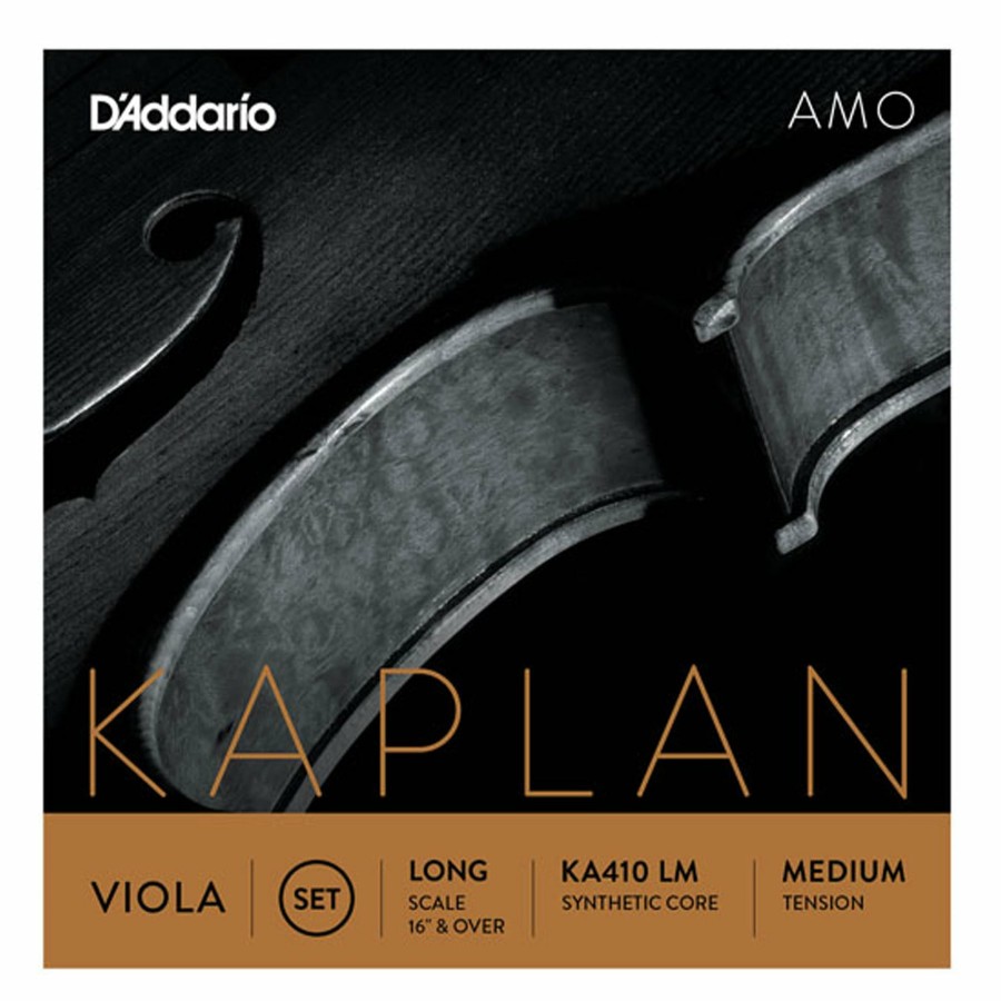 Strings D'Addario String Sets | D'Addario Kaplan Amo Viola String Set Long Scale