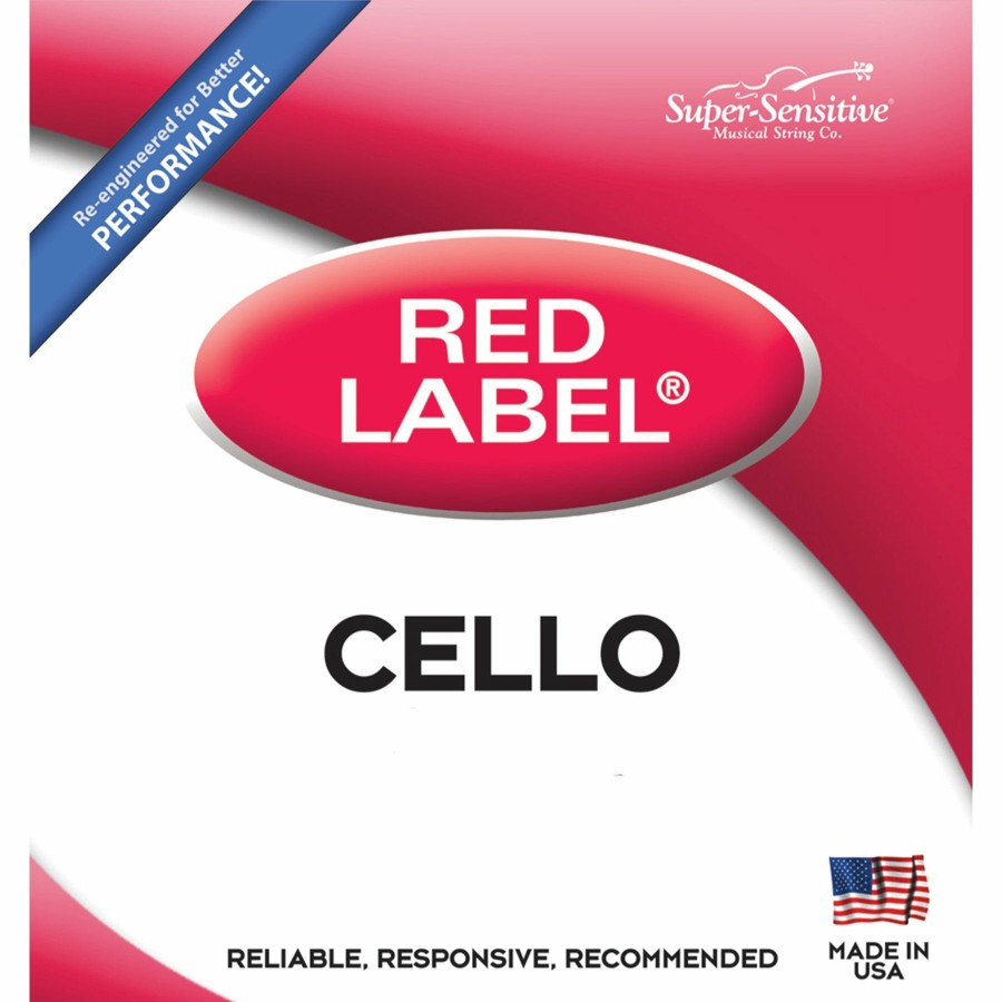 Strings D'Addario C Strings | Red Label Cello C String