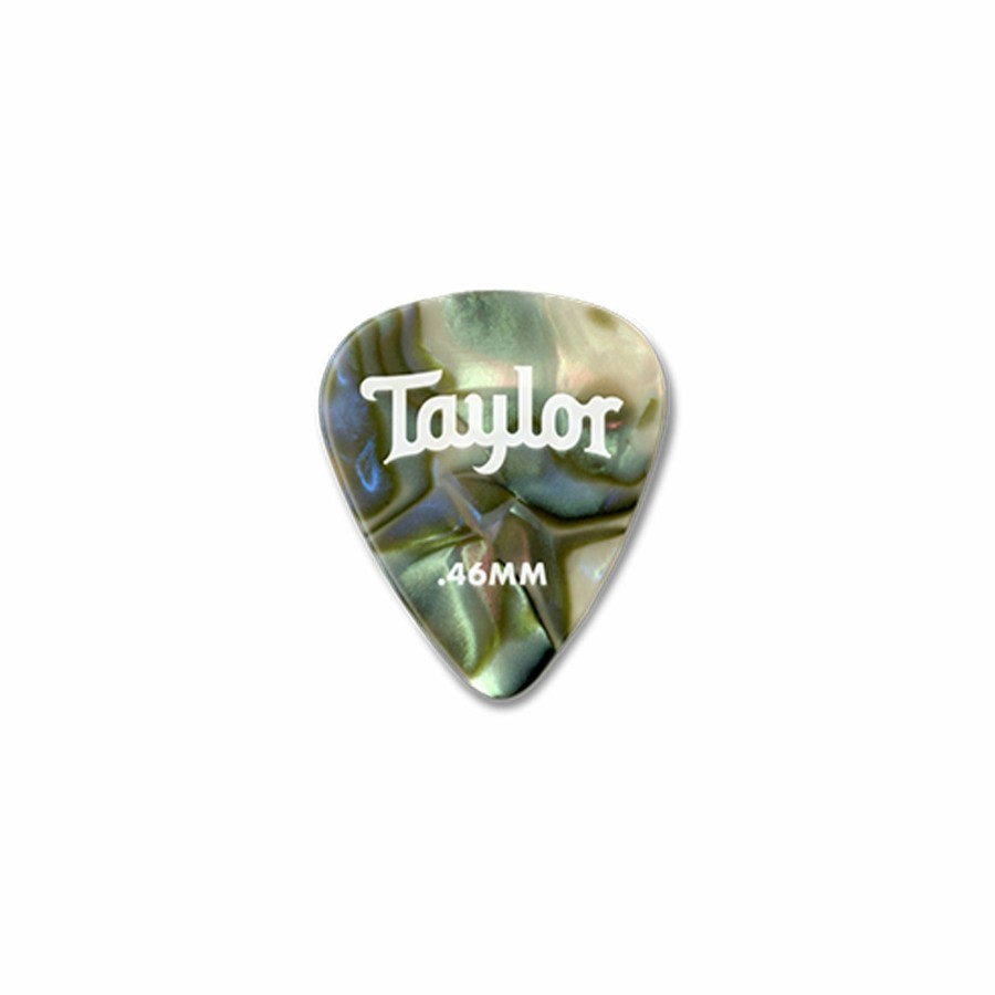 Accessories Taylor Guitars Picks | Taylor Celluloid 351 Guitar Picks, Abalone, 12-Pack