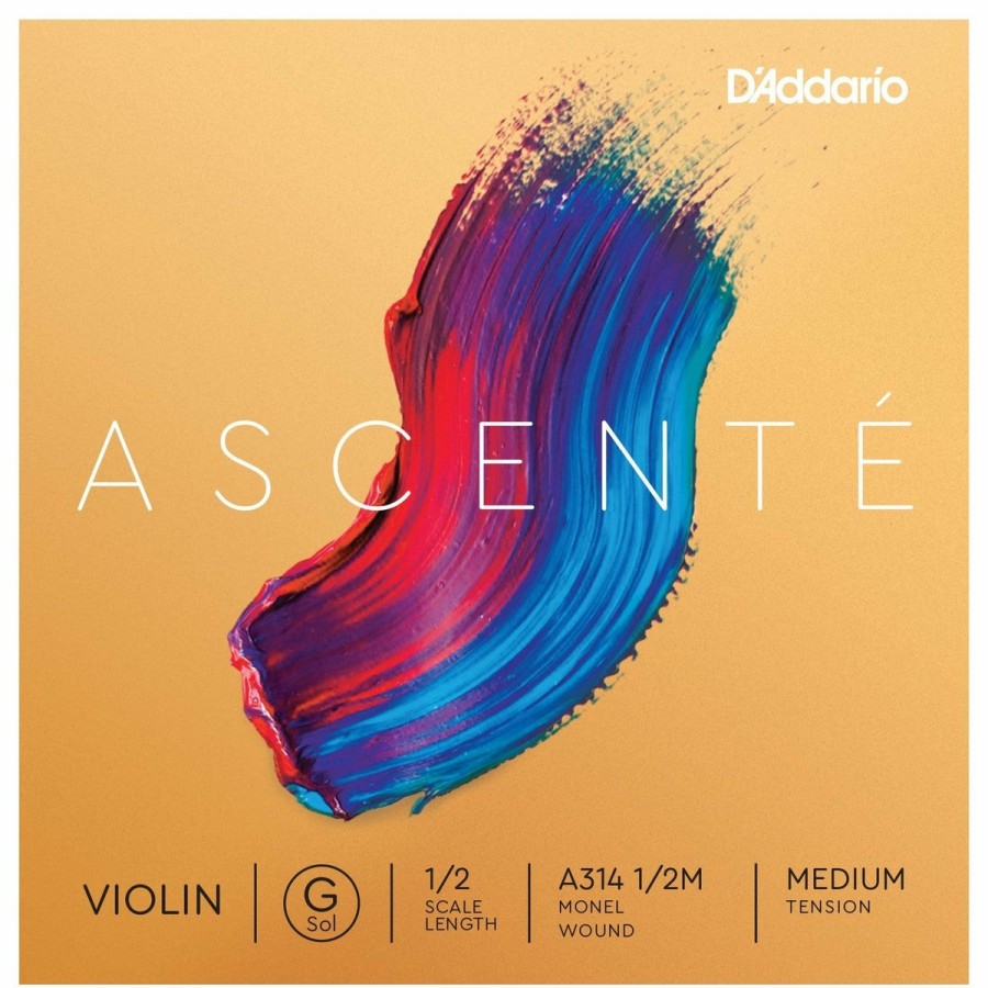 Strings D'Addario G Strings | D'Addario Ascente Violin G String