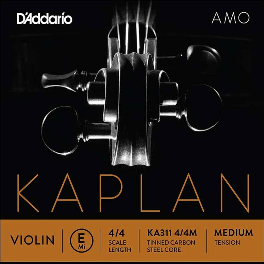 Strings D'Addario E Strings | D'Addario Kaplan Amo Violin E String