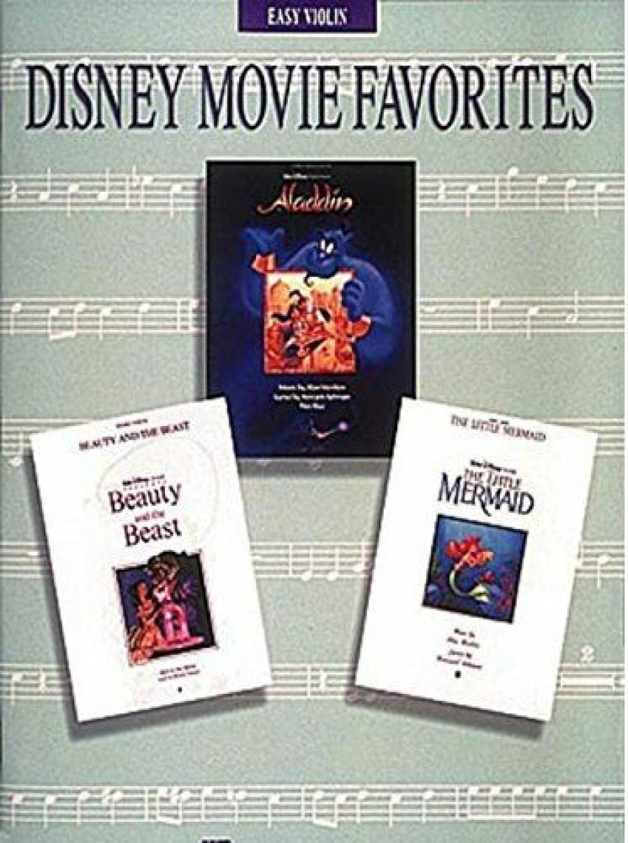 Accessories Alan Menken Violin Music | Disney Movie Favorites