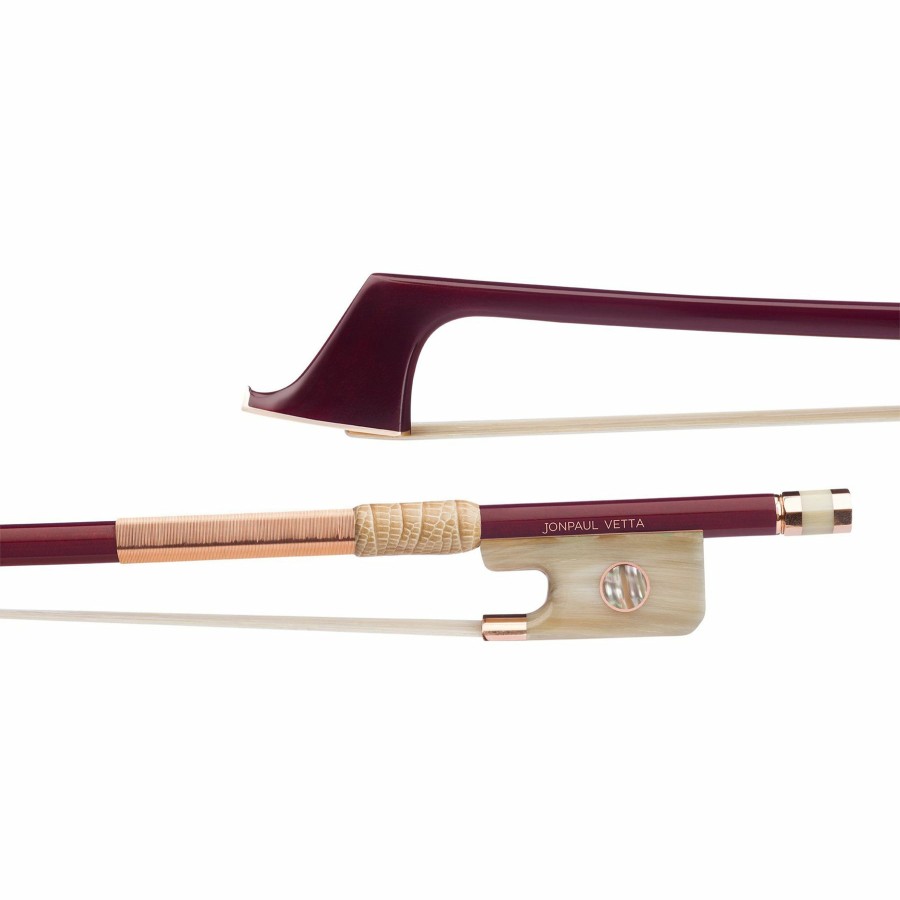 Bows JonPaul Carbon Fiber Cello Bows | Jonpaul Vetta 14K Gold Cello Bow