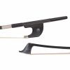 Bows Fiddlerman Carbon Fiber Double Bass Bows | Fiddlerman Performance Series German Style Double Bass Bow