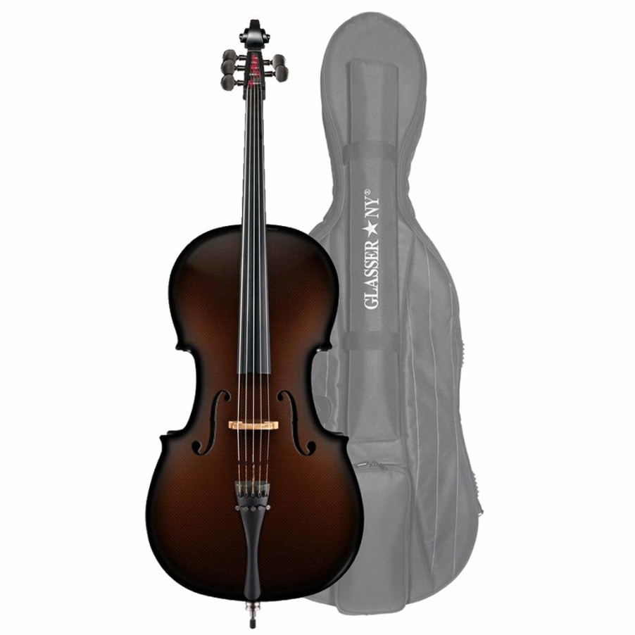 Instruments Glasser 5+ String Instruments | Glasser Carbon Composite 5-String Cello Outfit