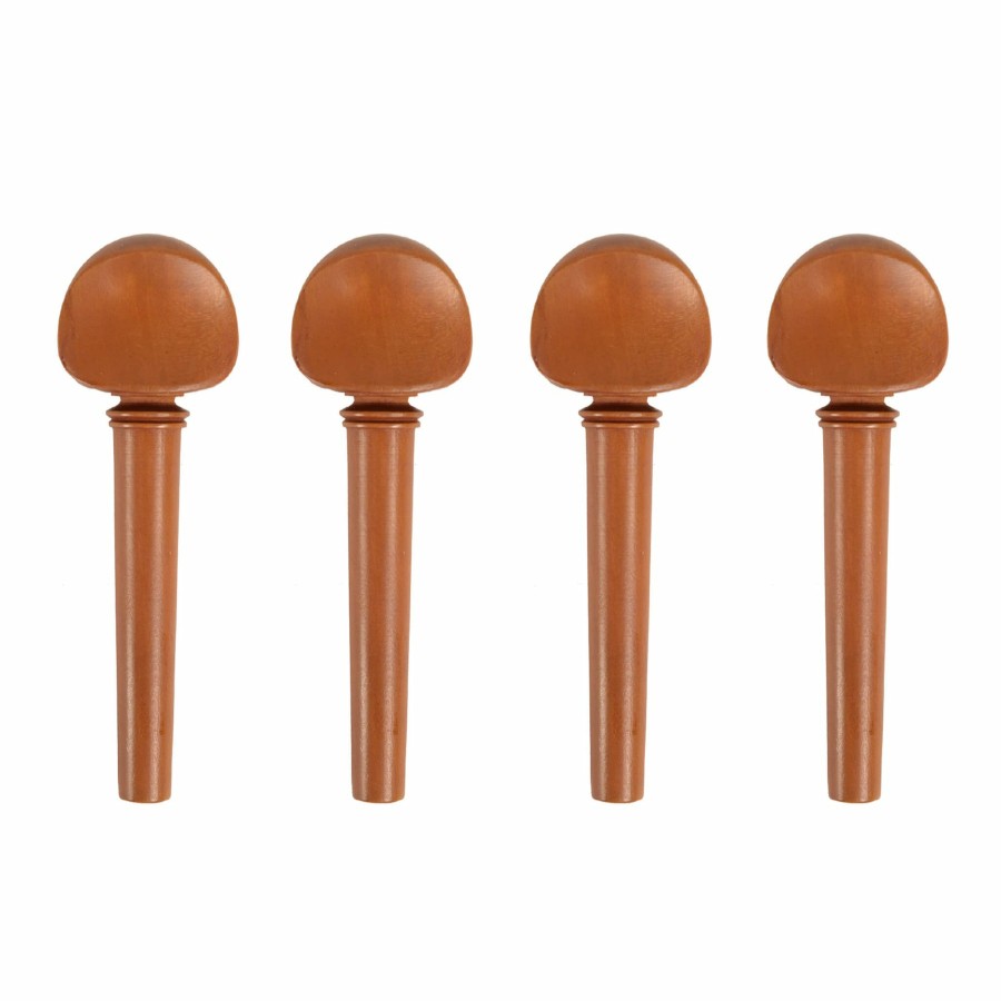 Accessories Supreme Fittings | French Model Boxwood Cello Peg Set