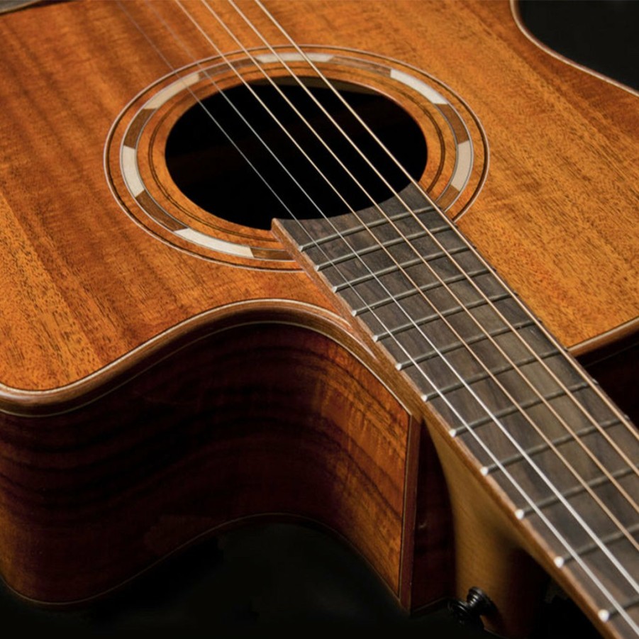 Instruments Washburn Acoustic Guitars | Washburn Comfort G55Ce Koa Acoustic-Electric Guitar