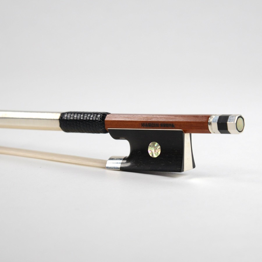 Bows Marcin Krupa Wood Violin Bows | Marcin Krupa Fine Silver Mounted Pernambuco Violin Bow