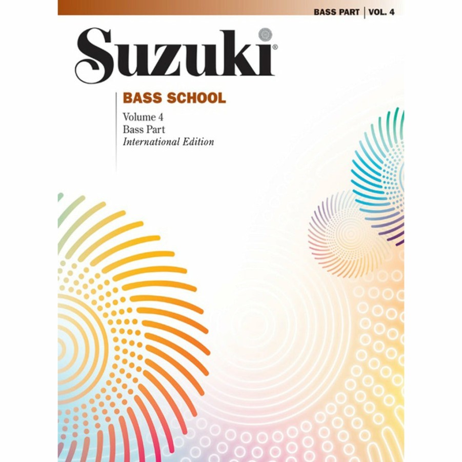 Accessories Suzuki Double Bass Music | Suzuki Bass School Method Book, Volume 4