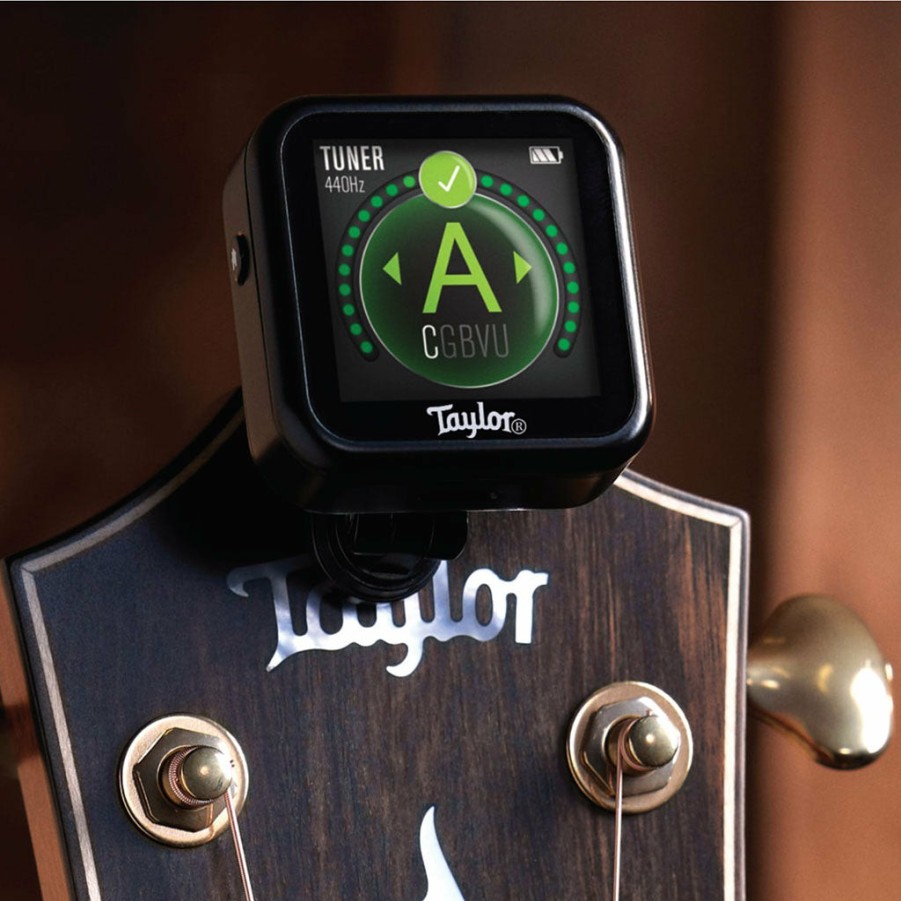 Accessories Taylor Guitars Tuners & Metronomes | Taylor Beacon Clip-On Digital 5-Way Accessory