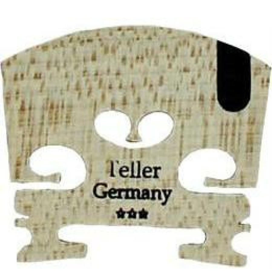 Accessories Teller Bridges | Teller Violin Bridge With Ebony Inlay