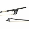 Bows Fiddlerman Carbon Fiber Double Bass Bows | Fiddlerman Carbon Fiber German Style Double Bass Bow