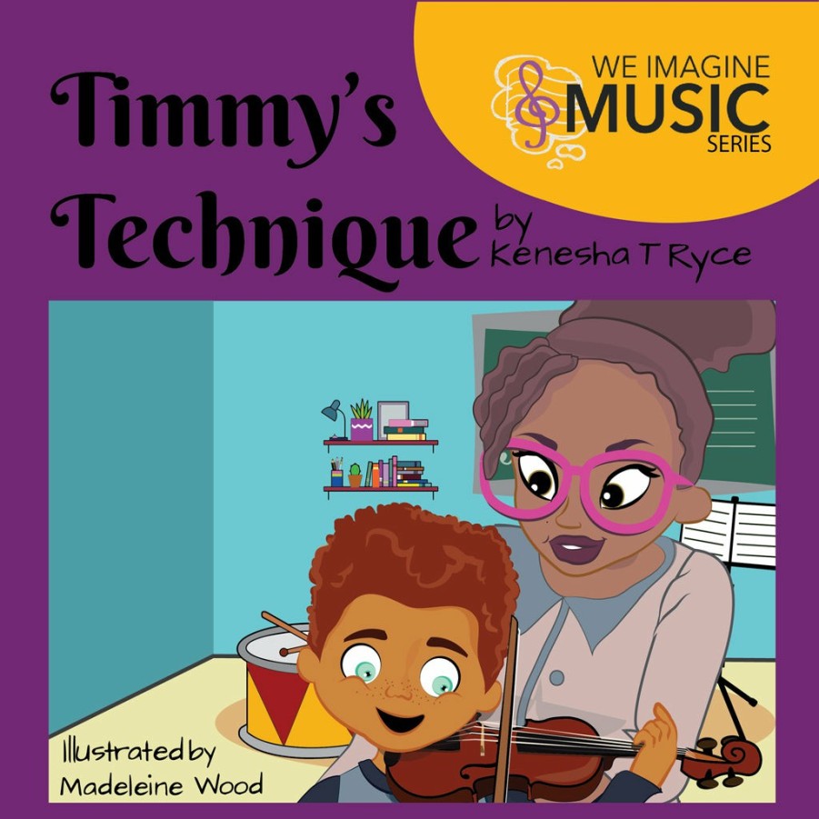 Accessories Kenesha T. Ryce Violin Music | Timmy'S Technique: We Imagine Music Series