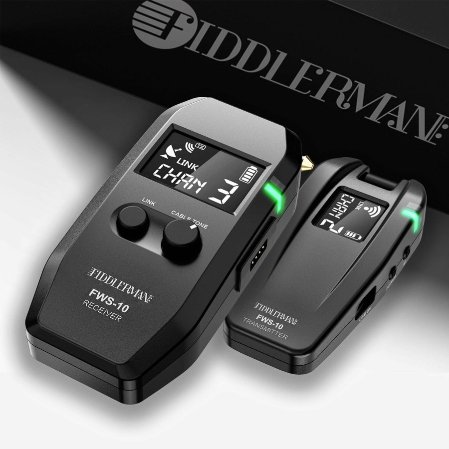 Accessories Fiddlerman Wireless Systems | Fiddlerman Wireless Violin Transmitter And Receiver System Fws-10