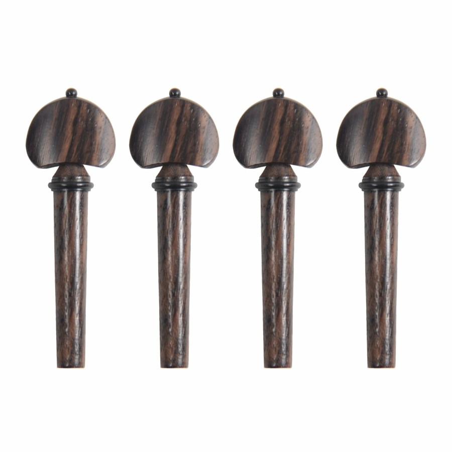 Accessories Supreme Chinrests & Fittings | Hill Model Rosewood Violin Peg Set