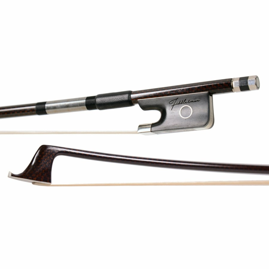 Bows Fiddlerman Carbon Fiber Cello Bows | Fiddlerman Carbon Fiber Weave Cello Bow