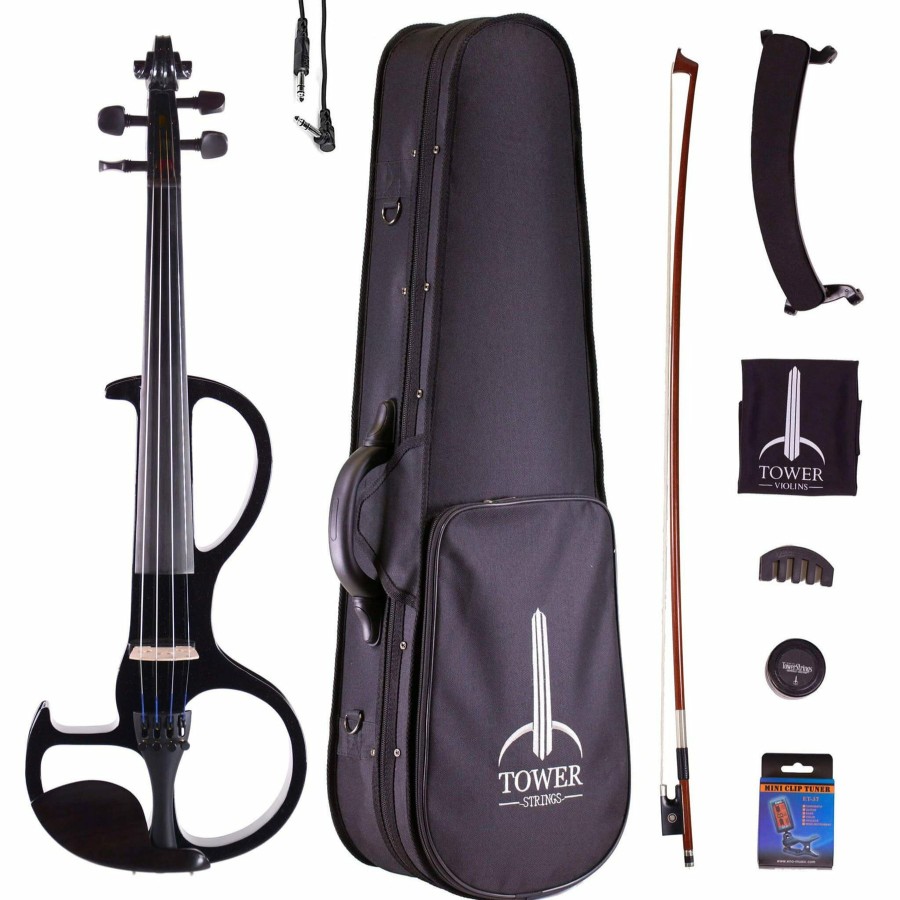 Instruments Tower Strings Clearance Violins | B-Stock Tower Strings Electric Violin Outfit