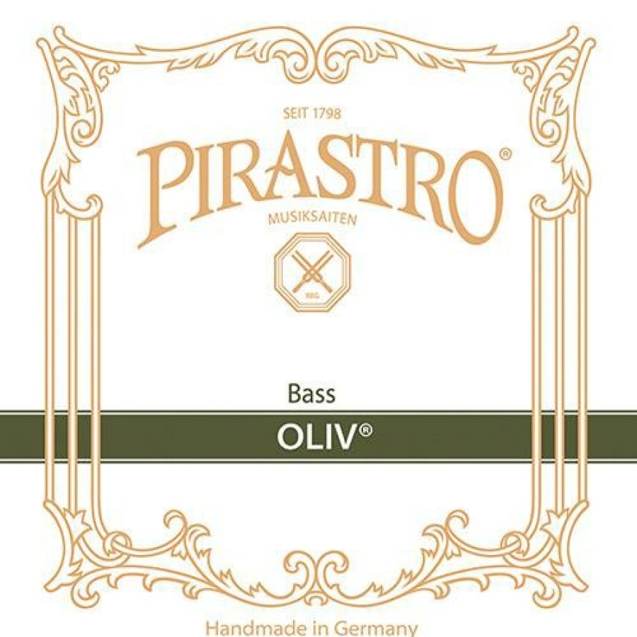 Strings Pirastro String Sets | Pirastro Oliv Bass String Set