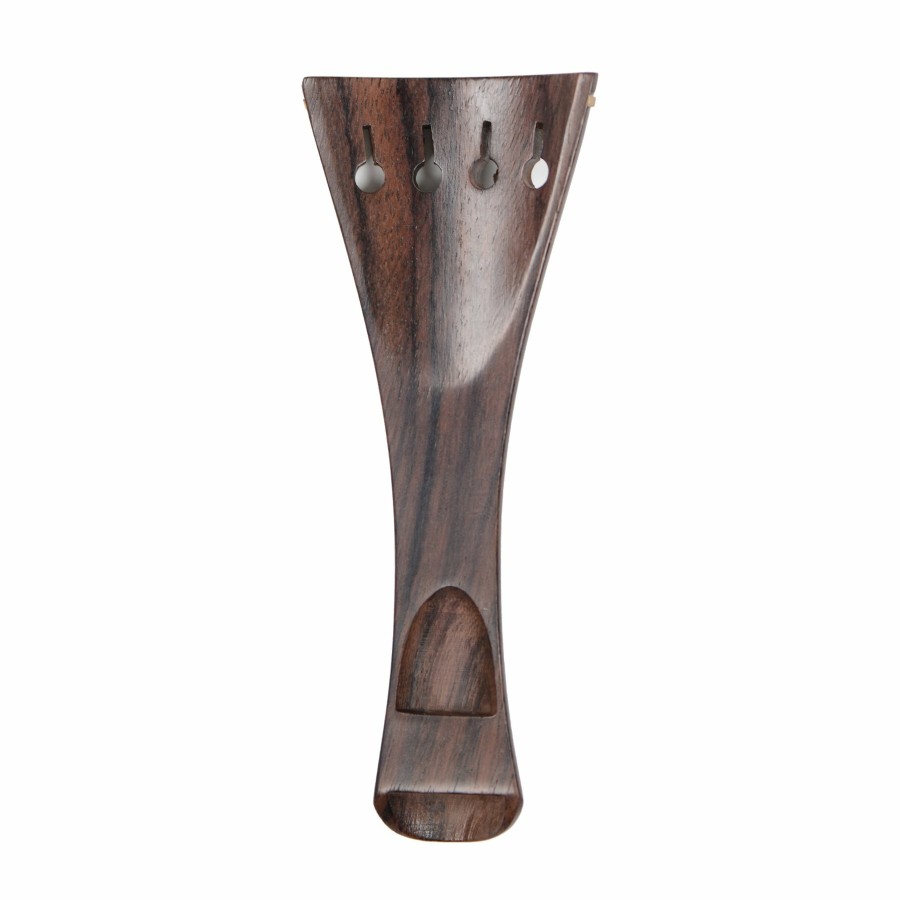 Accessories Supreme Chinrests & Fittings | Hill Model Rosewood Violin Tailpiece With Pearwood Trim