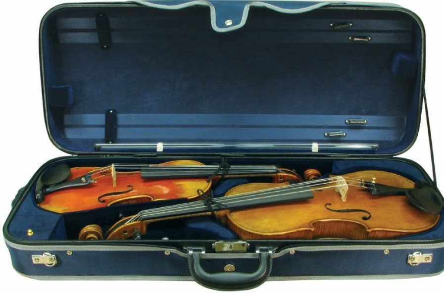 Cases Maple Leaf Strings Multi-Instrument Cases | Maple Leaf Strings Double Violin And Viola Case