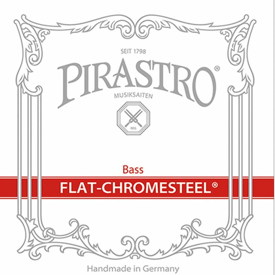 Strings Pirastro E Strings | Pirastro Flat-Chromesteel Bass Ext. E String 2.1M