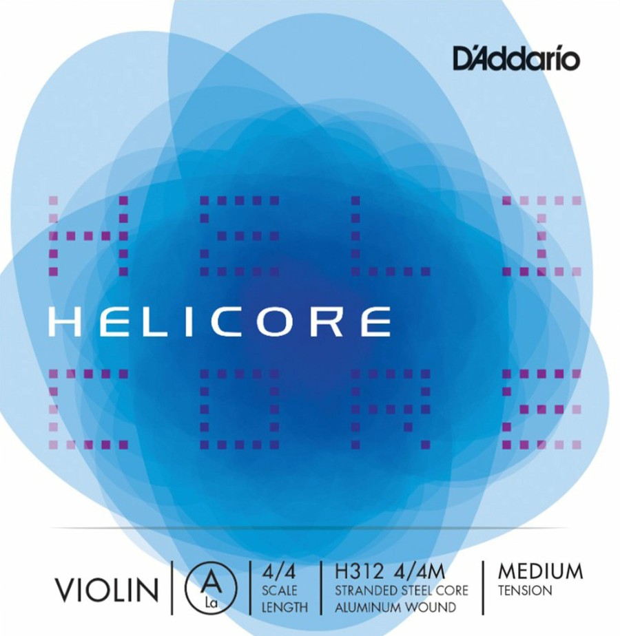 Strings D'Addario A Strings | D'Addario Helicore Violin A String, Aluminum Wound