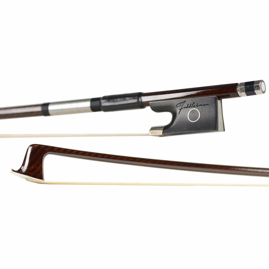 Bows Fiddlerman Carbon Fiber Violin Bows | Fiddlerman Carbon Fiber Weave Violin Bow