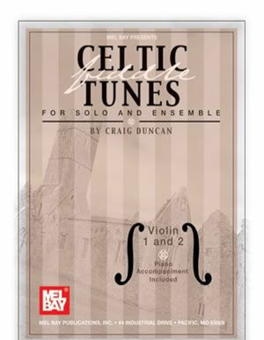 Accessories Mel Bay Violin Music | Celtic Fiddle Tunes For Solo And Ensemble - Violin 1 And 2