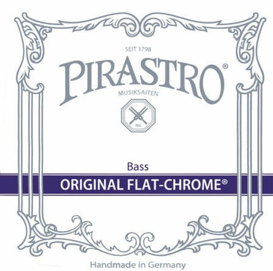 Strings Pirastro E Strings | Pirastro Original Flat Chrome Bass E String Orch