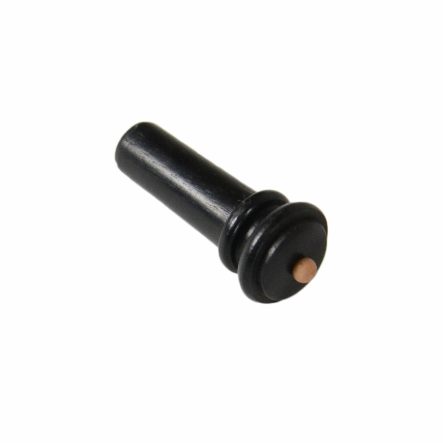 Accessories Supreme Chinrests & Fittings | End Button For Violin - Ebony & Pearwood