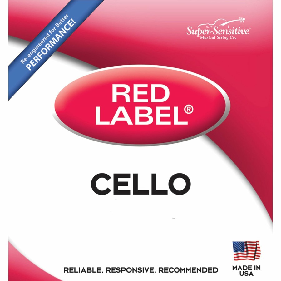 Strings D'Addario A Strings | Red Label Cello A String