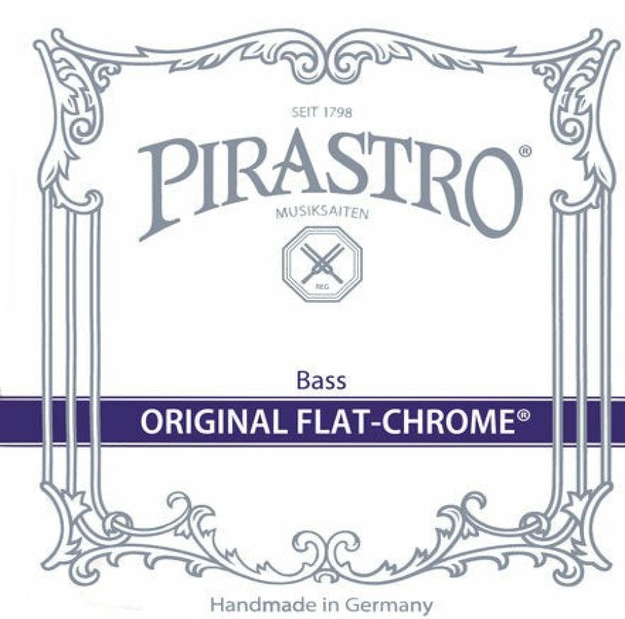 Strings Pirastro String Sets | Pirastro Original Flat Chrome Bass String Set Solo