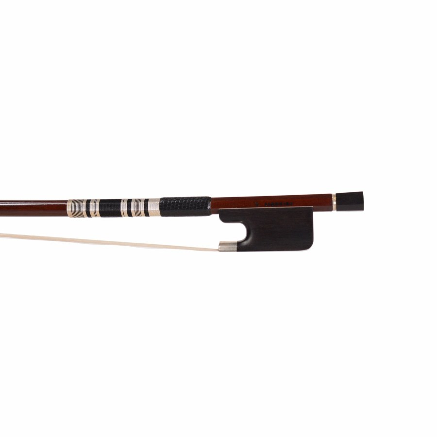 Bows Siqueira Wood Cello Bows | Siqueira Silver Noir Pernambuco Cello Bow