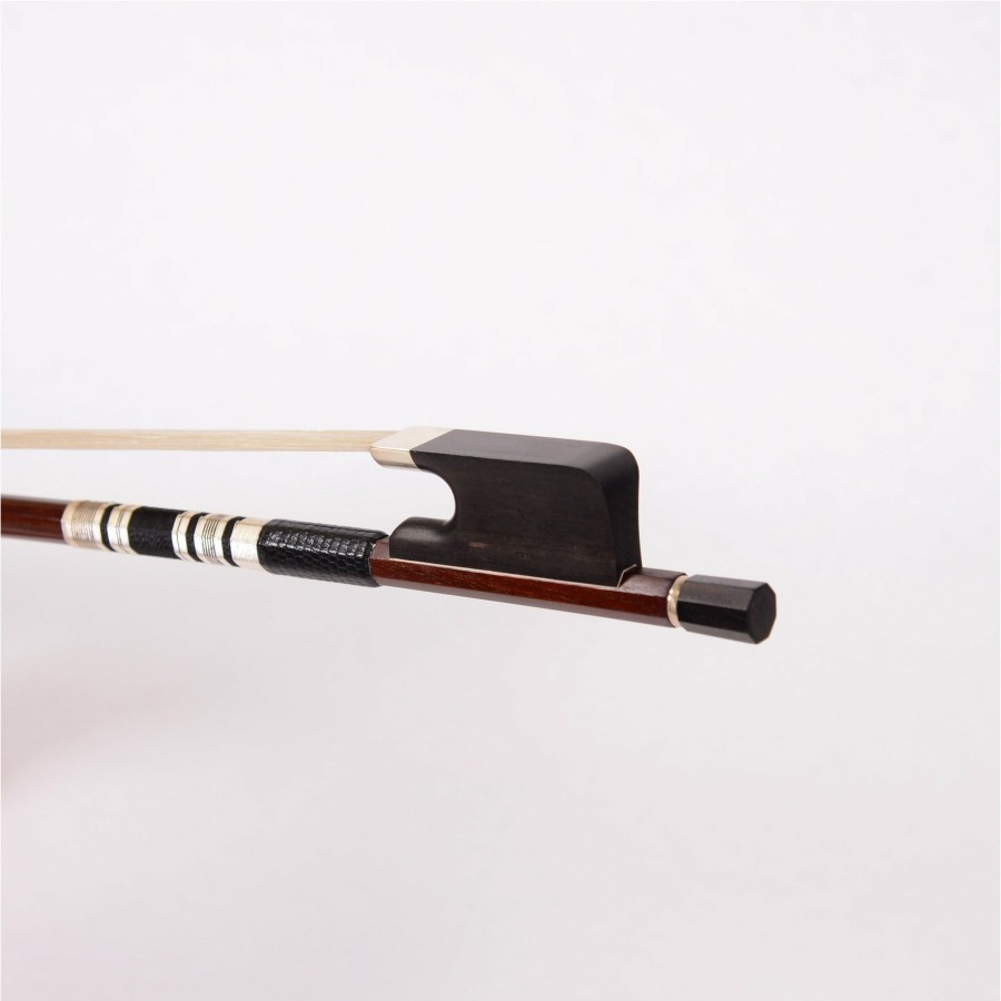 Bows Siqueira Wood Cello Bows | Siqueira Silver Noir Pernambuco Cello Bow