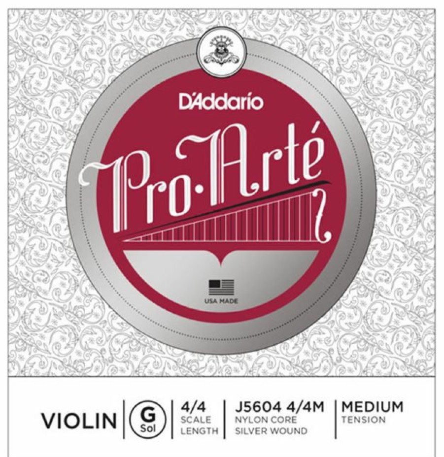 Strings D'Addario G Strings | D'Addario Pro-Arte Violin G String